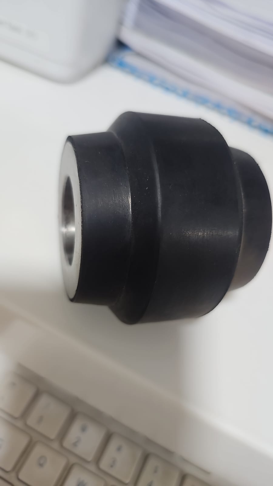 Rubber-to-metal bonded bush